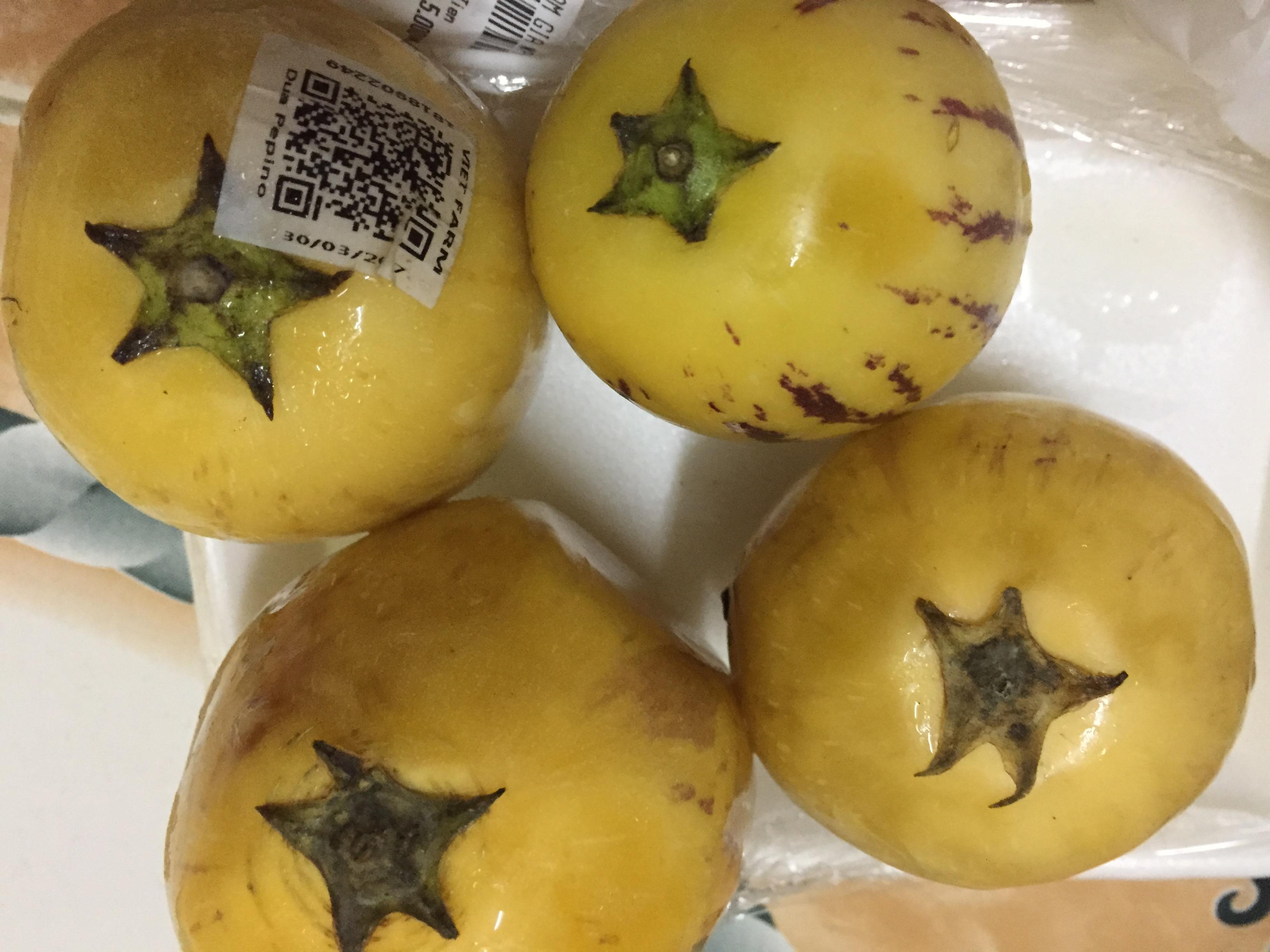 Hết nh&oacute;t Nhật, d&acirc;n H&agrave; Nội lại 'ph&aacute;t sốt' với dưa Pepino Đ&agrave; Lạt